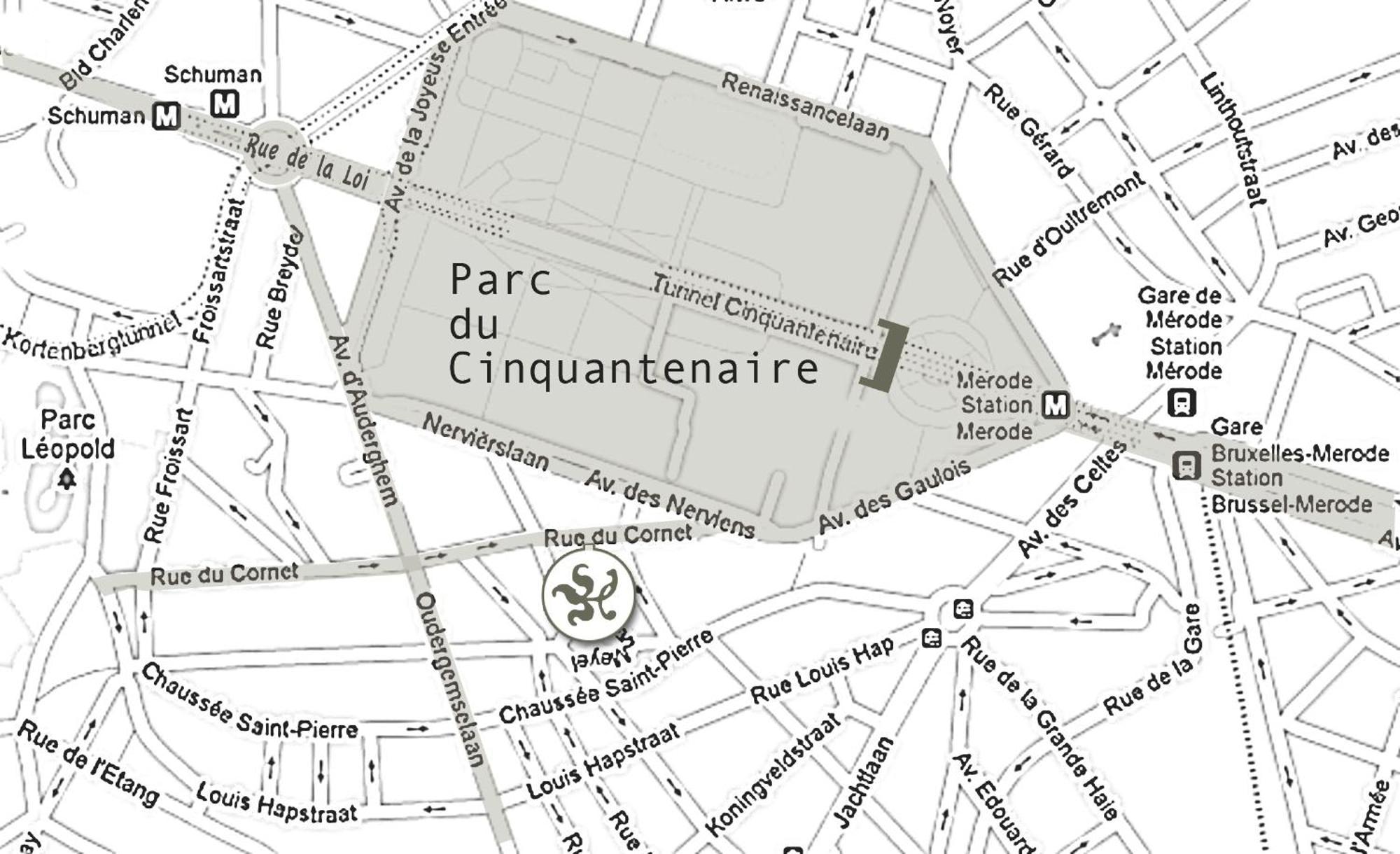 B&B A Cote Du Cinquantenaire Etterbeek 외부 사진